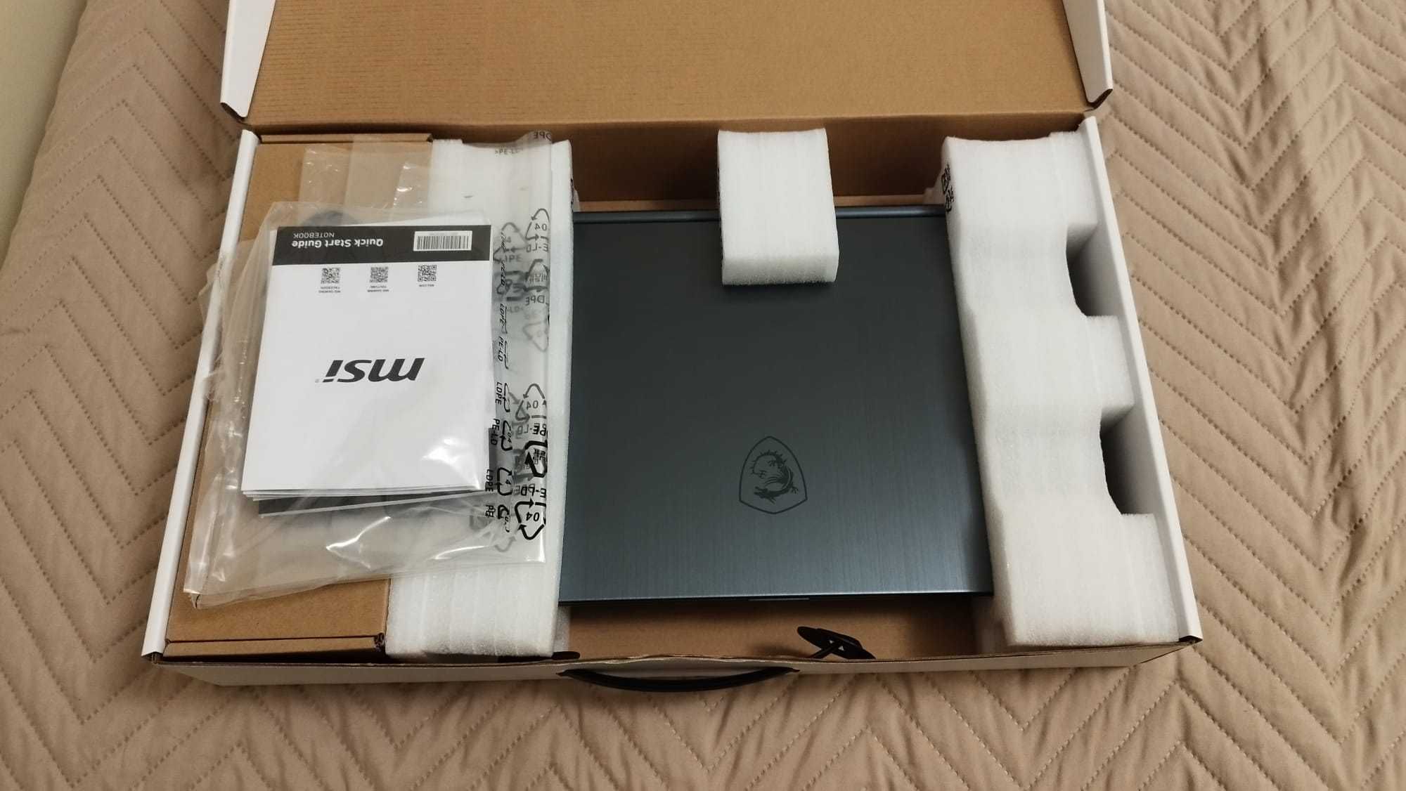 Portátil MSI Modern 14 A10RB, como novo, com caixa