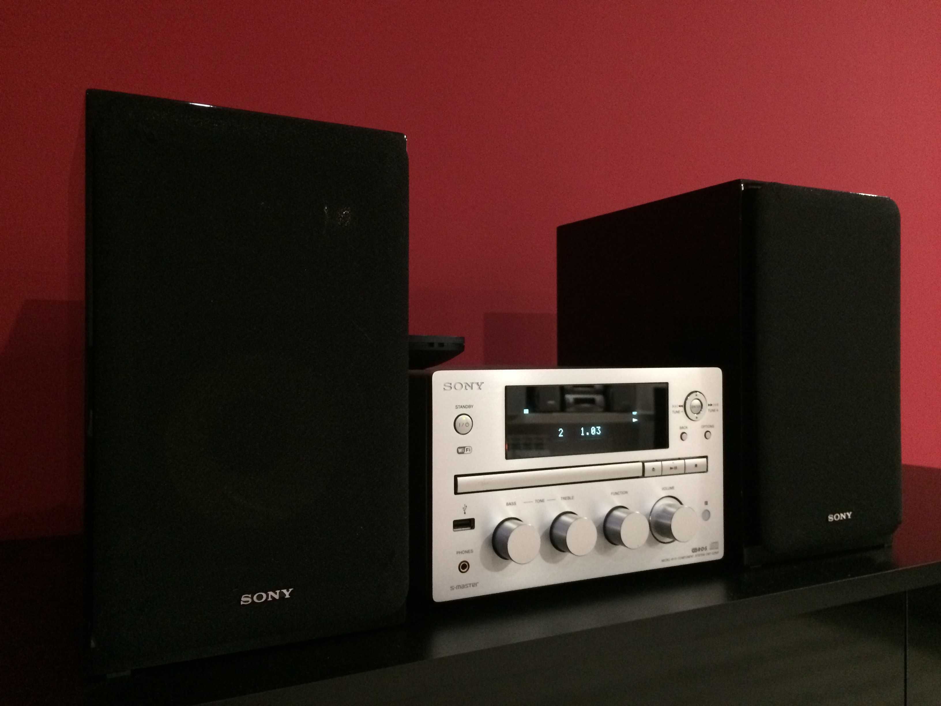 SONY CMT-G2NiP wieża 2X50 Wi-Fi DAB+ radio internetowe piękny stan !