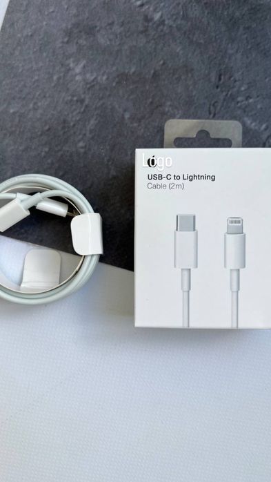 Зарядка айфон кабель провод USB-C - Lightning 2м Оригинальный