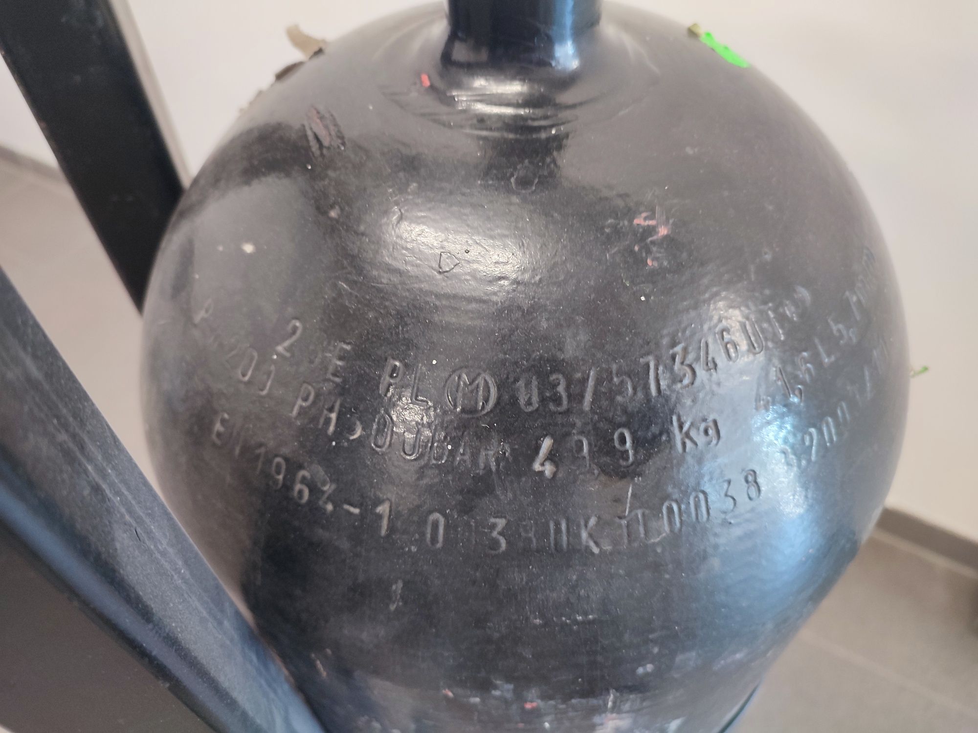 Butla gazowa 50kg + stojak