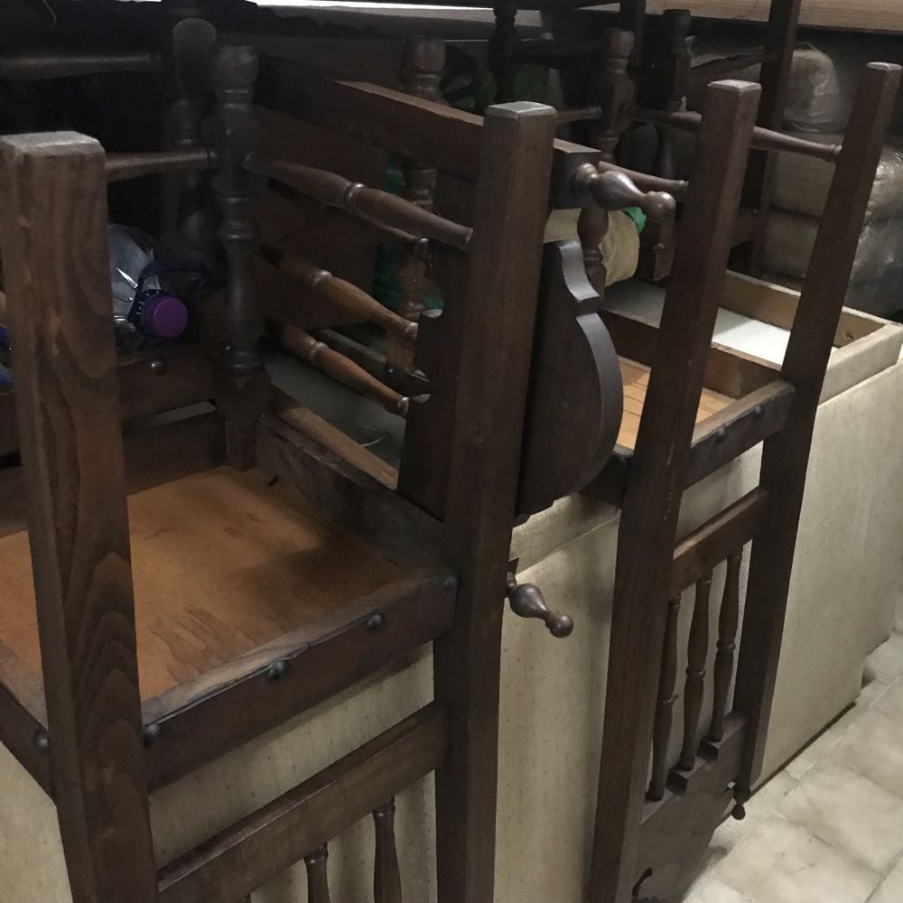 Cadeiras de sala ( madeira)