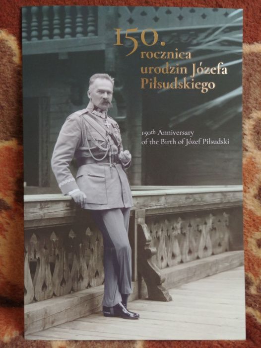 150. Rocznica urodzin Józefa Piłsudskiego * Arkusz FI-4817 *Folder+FDC