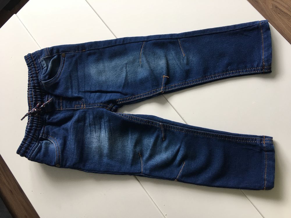 Spodnie dżinsowe chłopięce roz 92