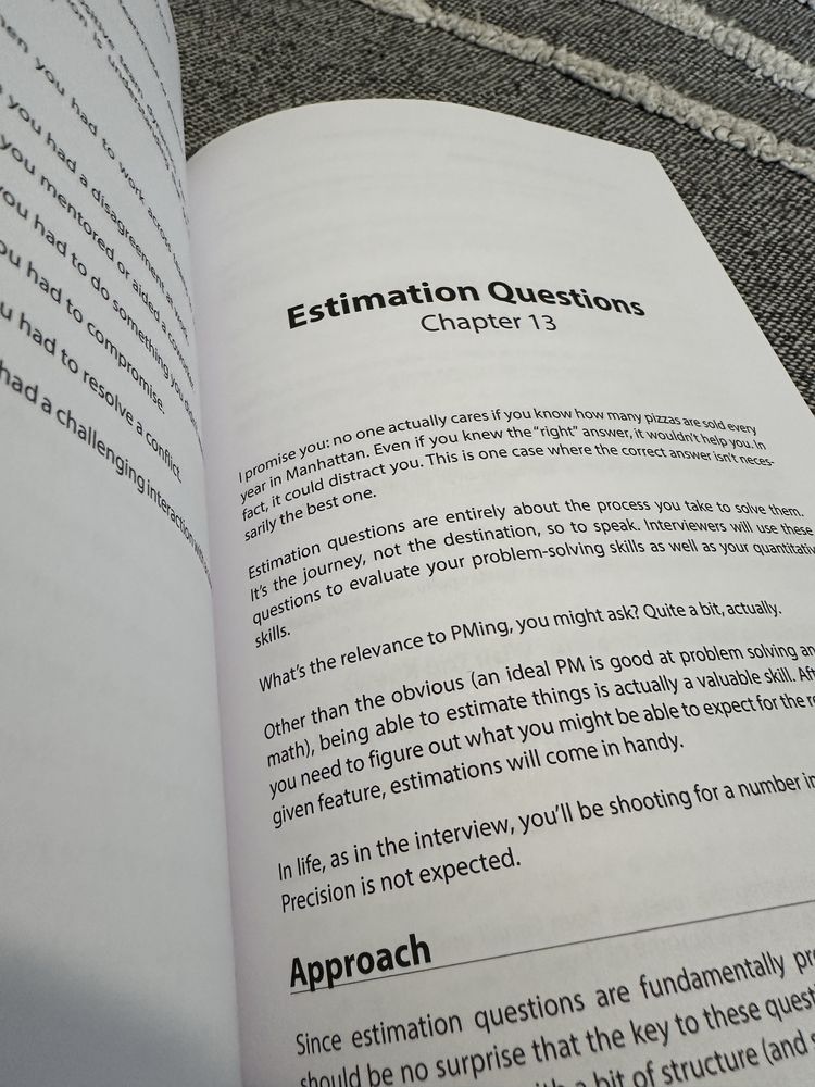 Livro cracking the PM interview