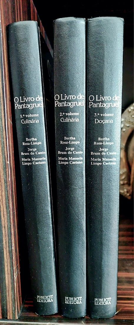 O livro da Pantagruel 3 volumes