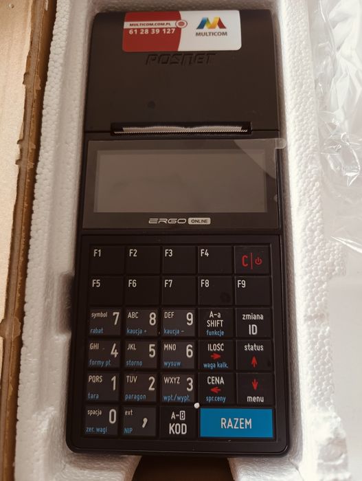 kasa fiskalna posnet ergo