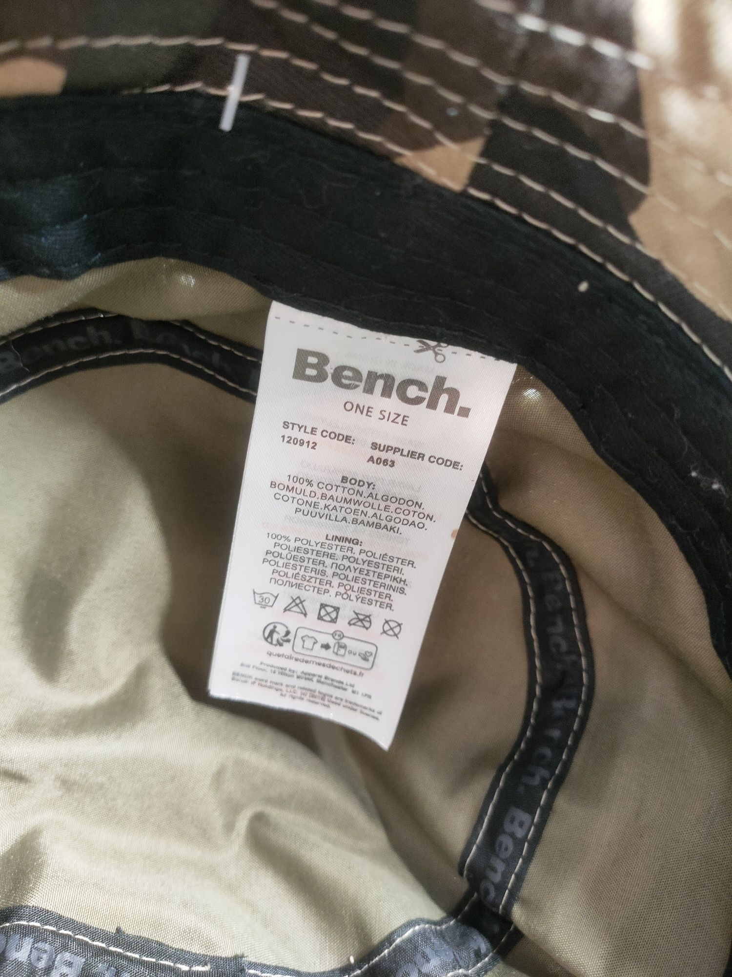 Czapka Bench Khaki Camo moro wojskowa one size