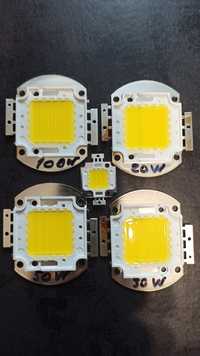 Мощные светодиоды COB LED от 5 шт.
