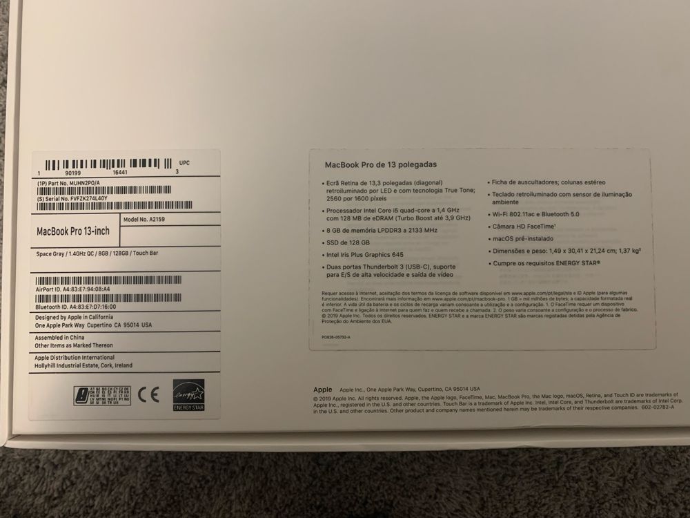 MacBook Pro 13.3’’