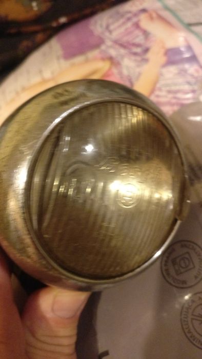 Zabytkowa lampa rowerowa Boscha