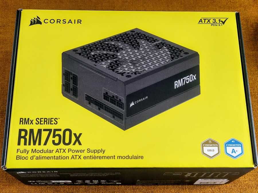 Corsair RM750x ATX 3.1 PSU Fonte de alimentação