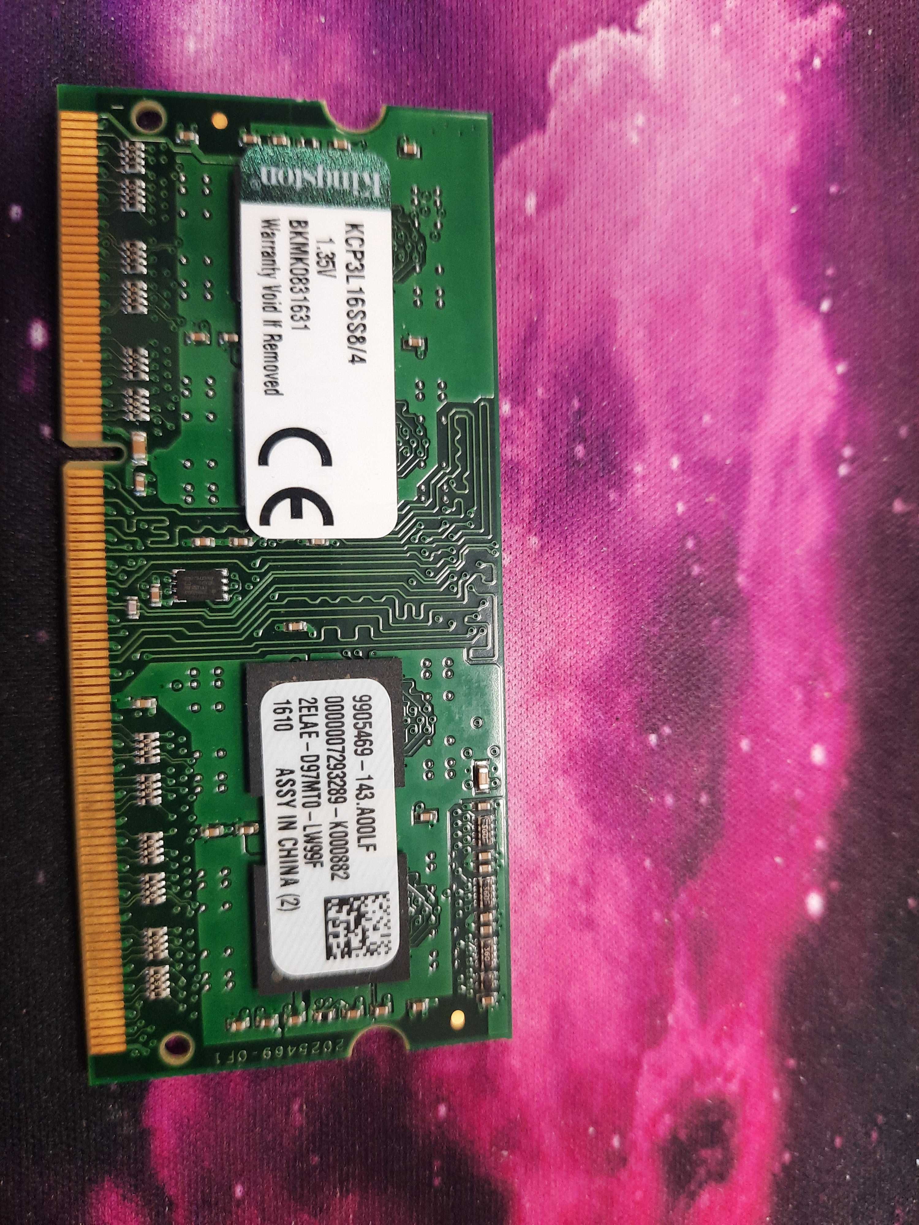 Pamięć RAM 4GB DDR3 SODIMM PC3L 12800S 1600MHz HMT451S6AFR8A-PB