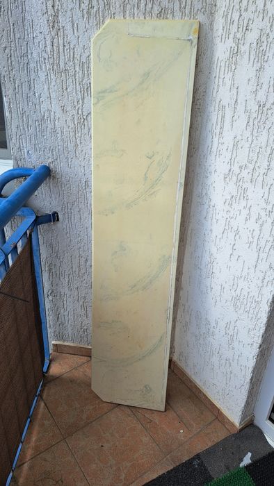 Kamienny parapet po demontażu