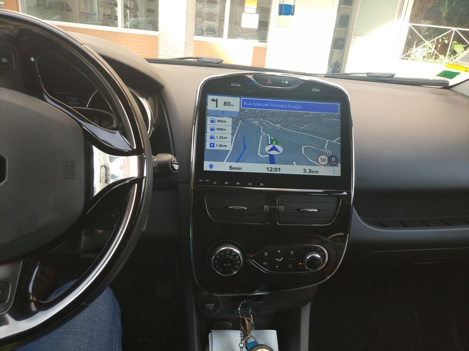 Auto rádio Renault Clio 4 Captur Kadjar Kangoo Mégane Gps BT Carplay