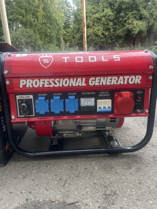 Генератор ST 8500 — 6 кВт, Німеччина, бензин, 3 фази