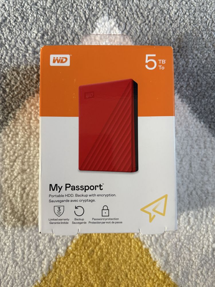Нові WD My Passport 4 5TB