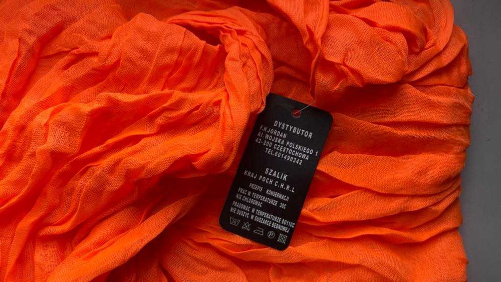 komin apaszka Jordan neonowy nowy