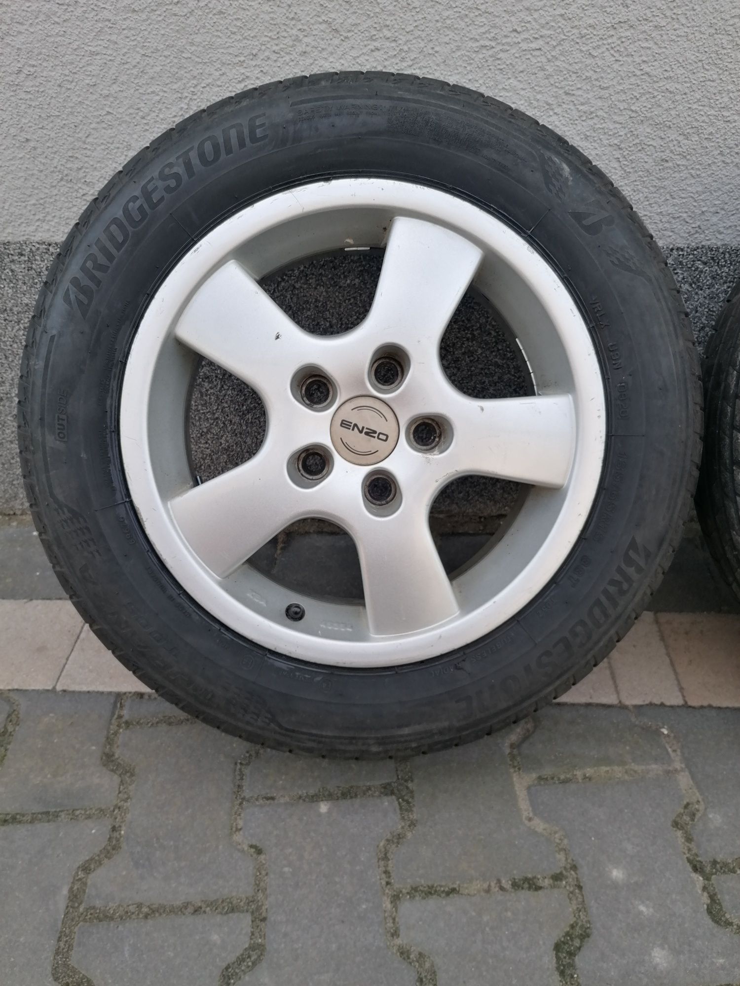 Koła letnie felgi aluminiowe 5x110 15 cali Opel Astra Zafira Vectra