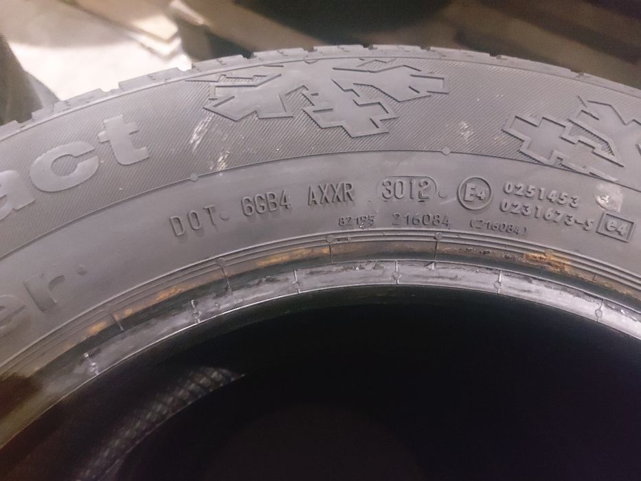 Opony 195/70 R16 zima Continental  Crosscontact 195/70/16 bieżnik 7,4