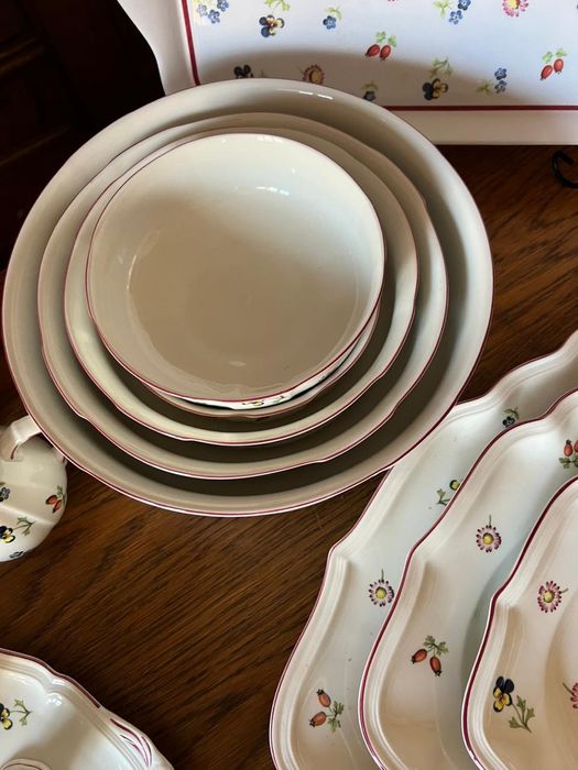 Німецький сервіз Villeroy&Boch Petit Fluer. 100 предметів. Поштучно