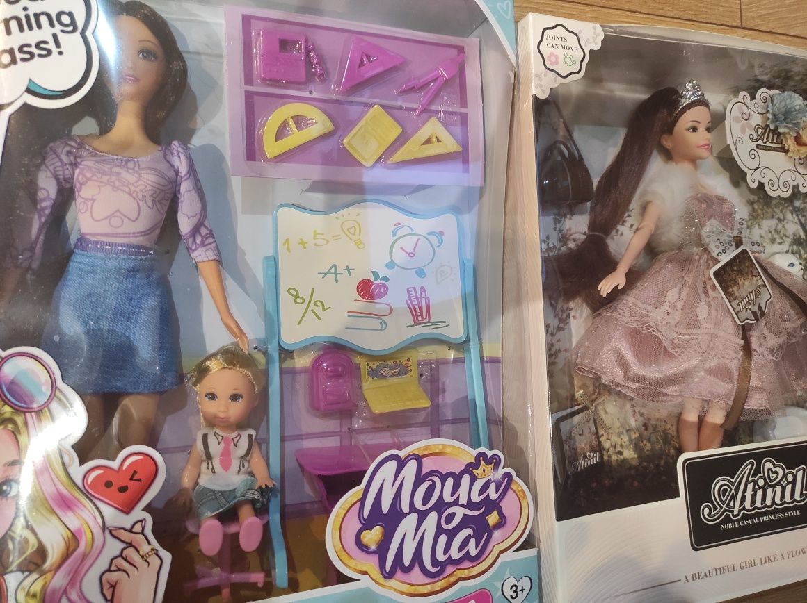 Zestaw Komplet Lalka Barbie 2 sztuki