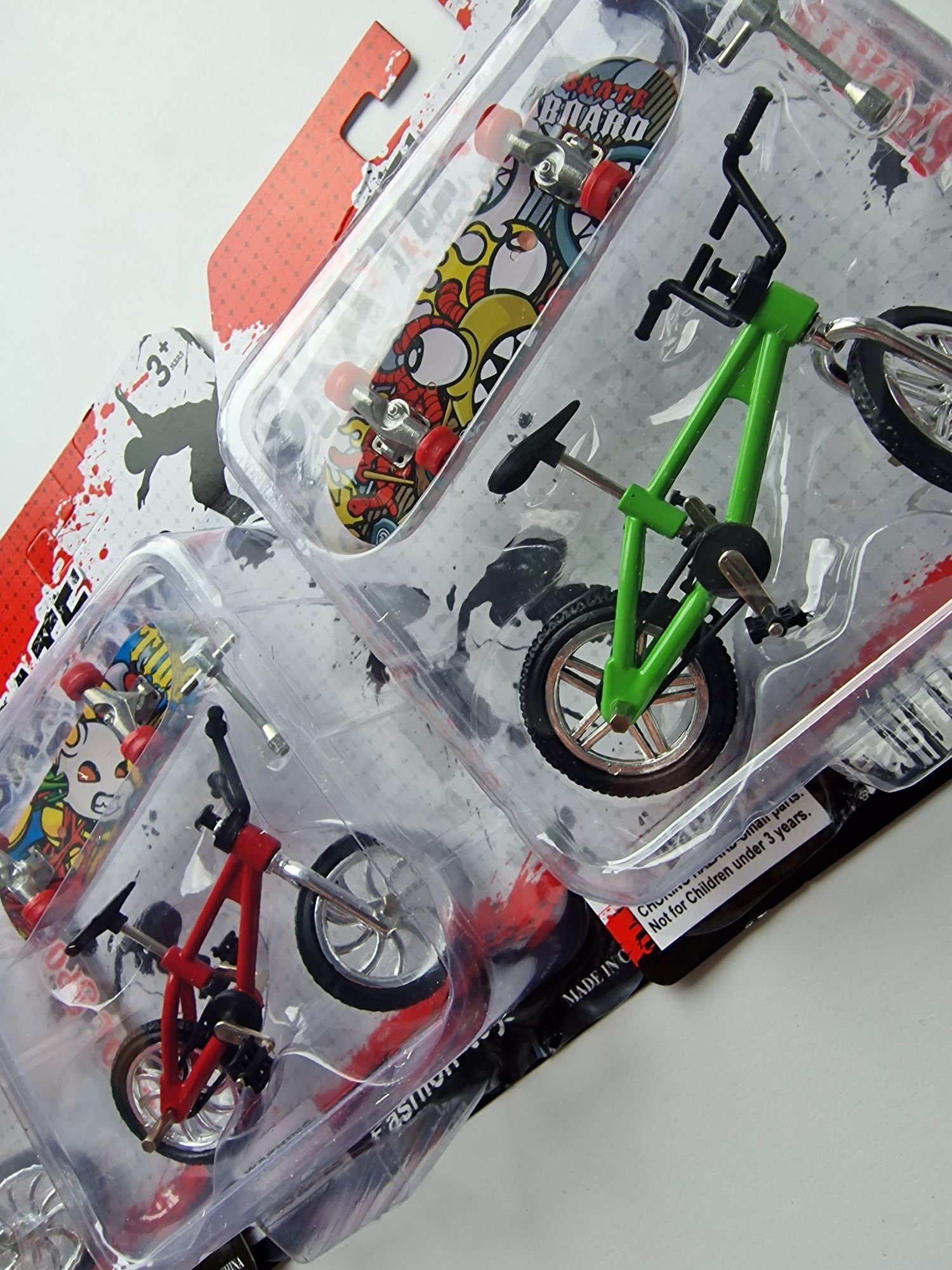 Rower deskorolka zestaw manualnych zabawek +Niespodzianka GRATIS