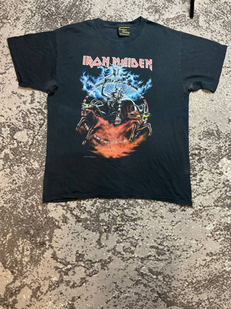 Футболка мерч iron maiden 2006 vintage
