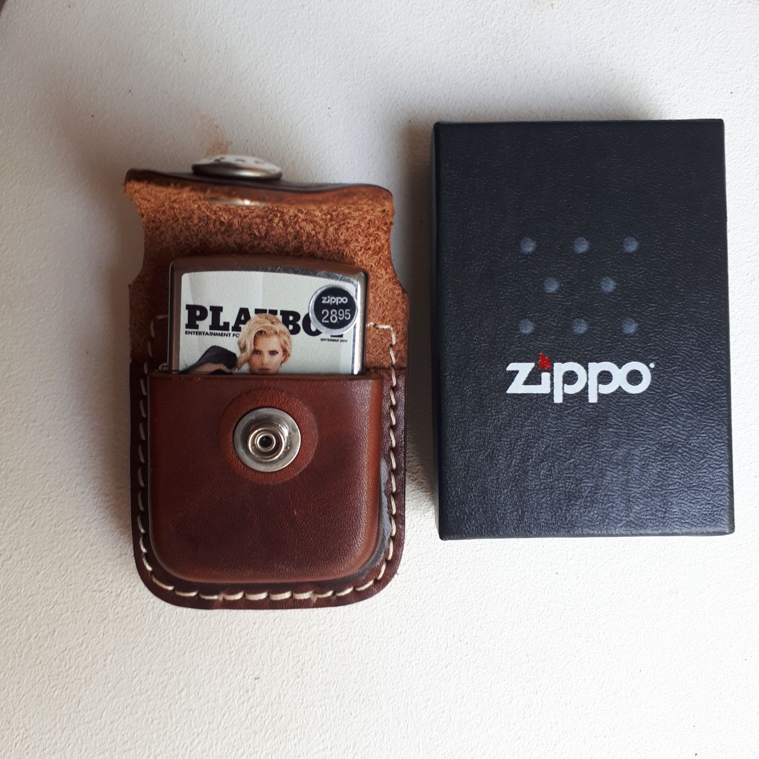 Запальничка zippo, плюс чохол, оригінал