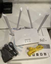 4G LTE Роутер сим карта мощный модем мобильный  wifi
