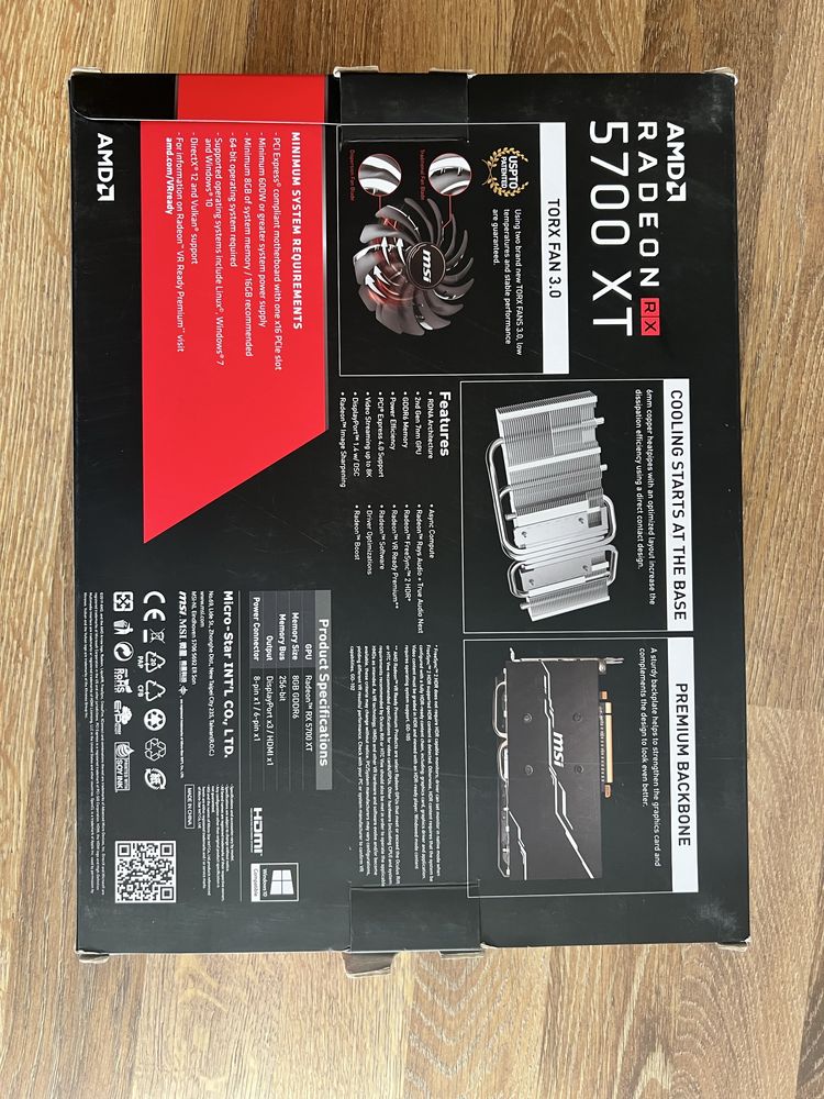 Відеокарта MSI AMD Radeon RX 5700 XT Mech OC