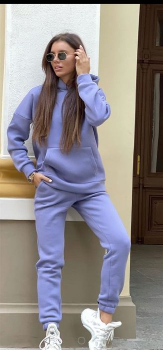 Женский спортивный костюм трехнитка на флисе