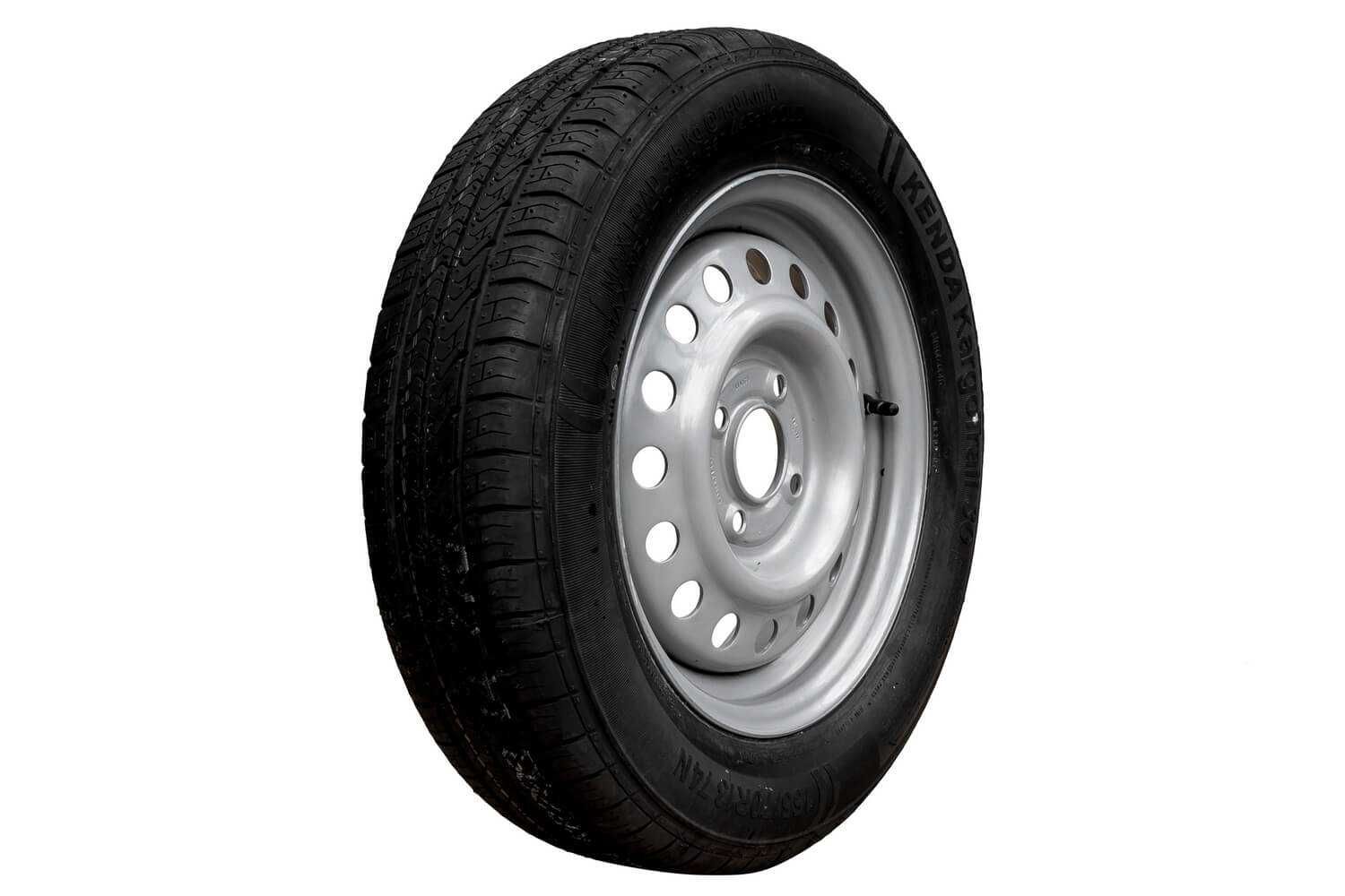 Koło zapasowe przyczepka 155/70 R13 4X100 + OPONA - KOMPLETNE