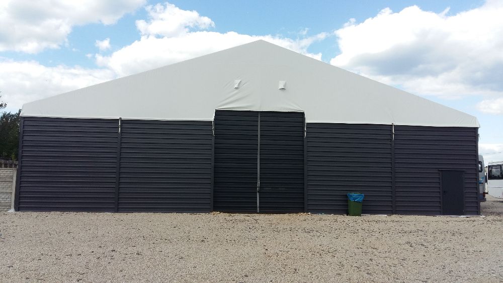 Konstrukcja stalowa ocynk hala 15x30x4m 450m2