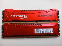 Оперативна память HyperX Savage DDR3 2400 Mhz 2*8gb.