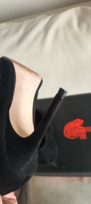 Botki Zara  , sylwester i nie tylko