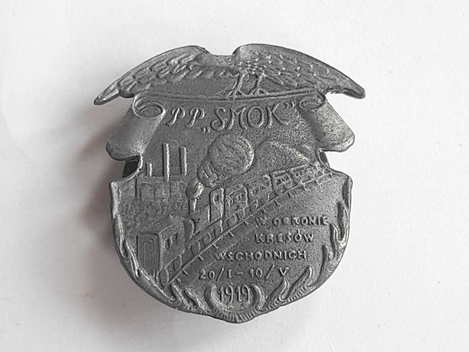 Odznaka Pociąg Pancerny Smok - W obronie Kresów Wschodnich, II RP