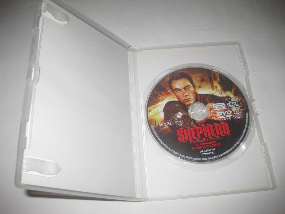 DVD "Fronteira Explosiva" com Van Damme