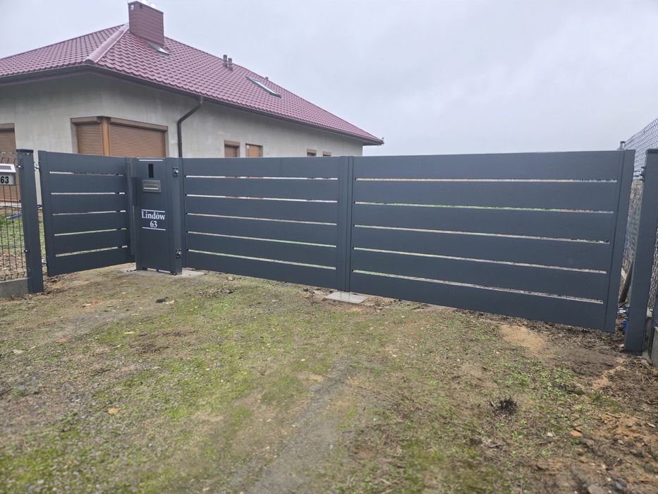 Ogrodzenie Nowoczesne - Palisadowe - Panelowe