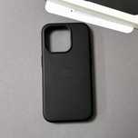 Шкіряний чохол для iPhone 15 Pro | Чехол Leather Case на Айфон 15 Про