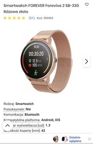 Sprzedam zegarek smartwatch