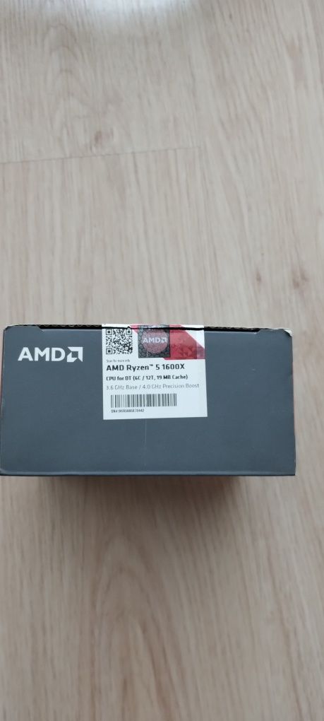 Procesor AMD Ryzen 5 1600X + nowe chłodzenie