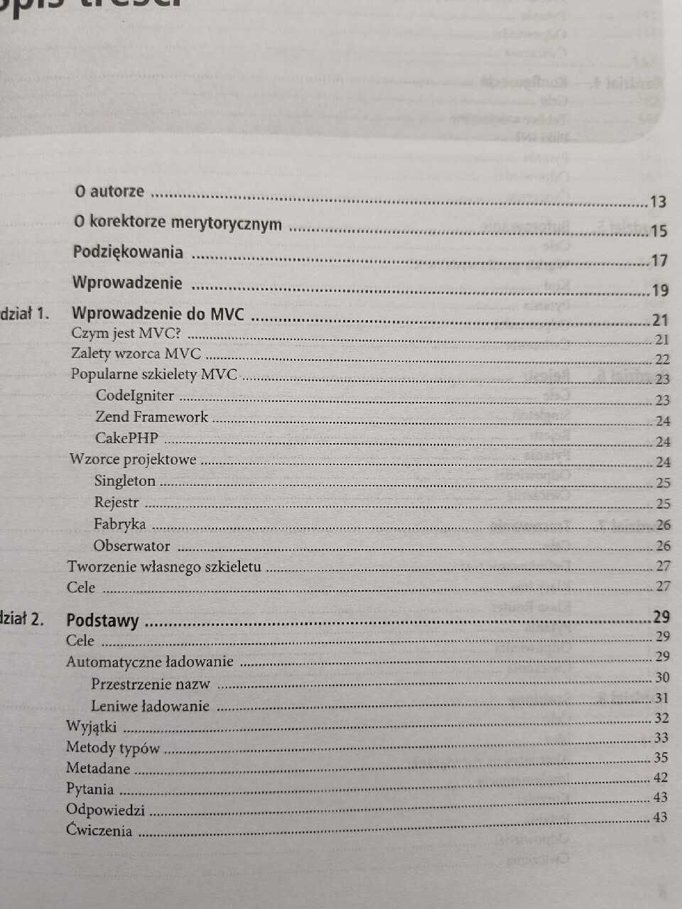 Książka Wzorzec MVC w PHP dla profesjonalistów