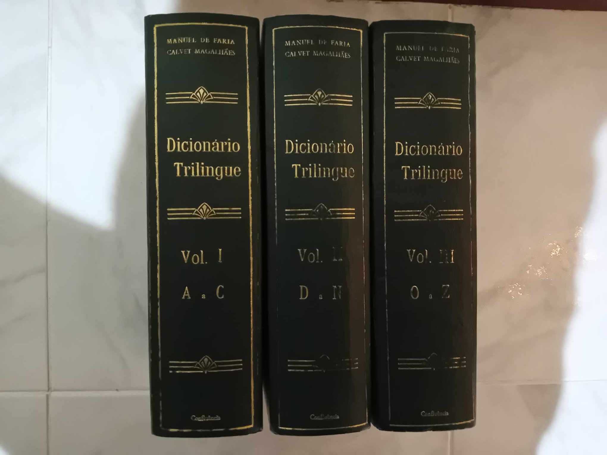 Dicionários Multilingue e Trilingue