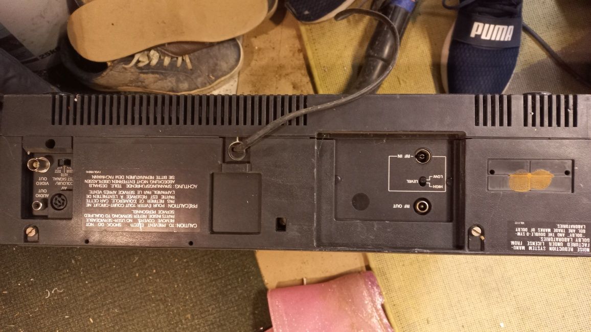 BLAUPUNKT odtwarzacz video VHS TV rtv