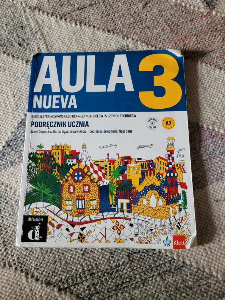 Aula nueva 3 podręcznik hiszpański liceum