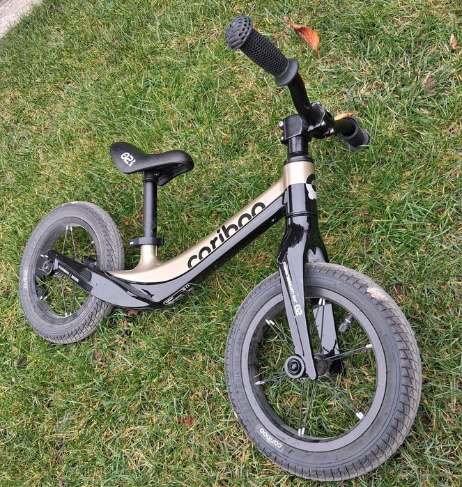 Rowerek biegowy Coriboo - złoto-brązowy Magnesium Air -  Jak Nowy