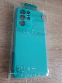 Etui Jelly Case Samsung Galaxy S21 Ultra miętowy