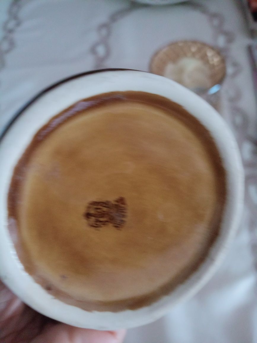 Kufel do piwa Żywiec ceramika PRL