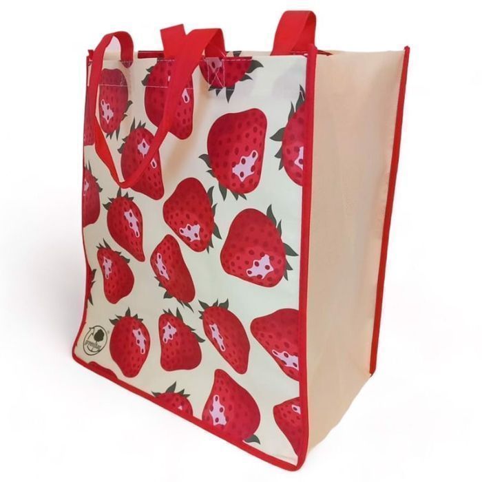 Torba na zakupy 24L 34x36x20 Truskawka 1szt