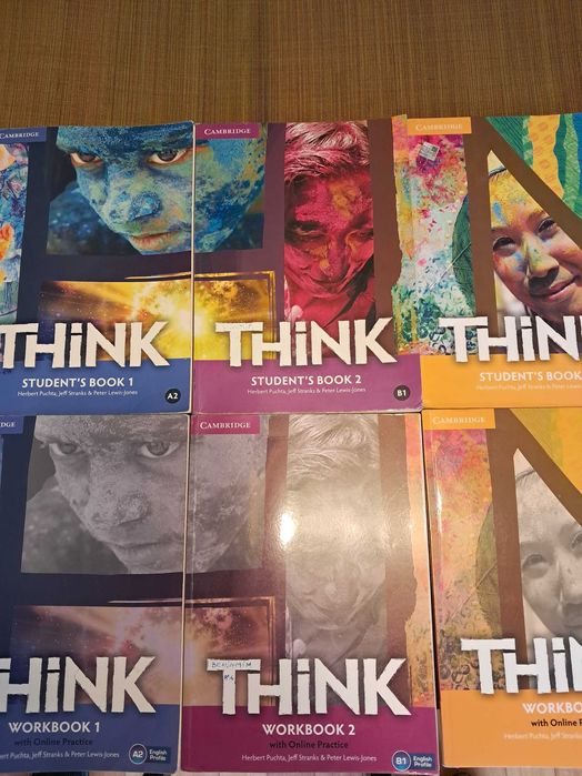 THINK Student's Book + Workbook  COMO NOVOS